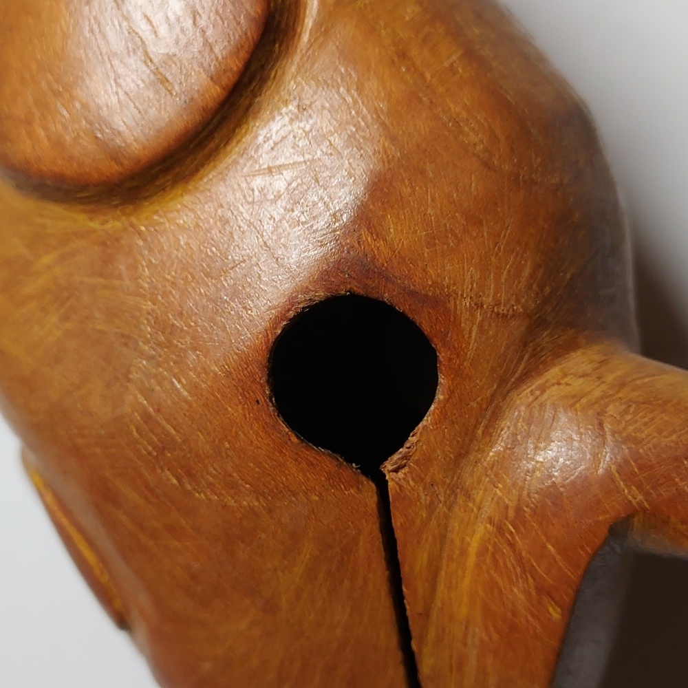 Wooden Frog Rasp Musical Instrument Percussion Hand Crafted - Picture 7 of 13